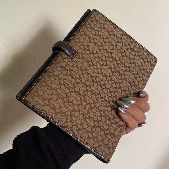 Coach Accessories - Coach Agenda credit 💳 holder Notebook Cover